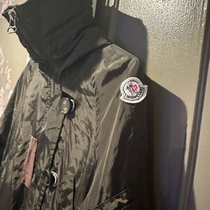Moncler Sacai Collaboration SORA GIUBBOTTO Hooded Coat Mods Nylon Silk